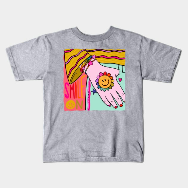 Smile On Kids T-Shirt by Doodle by Meg